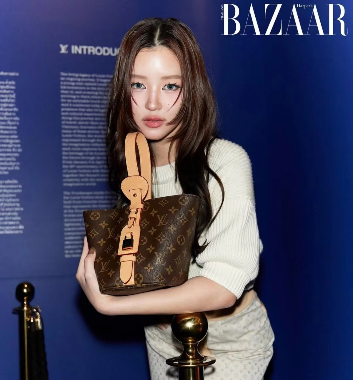 高仿包包 LV In BB M12925 上身效果圖