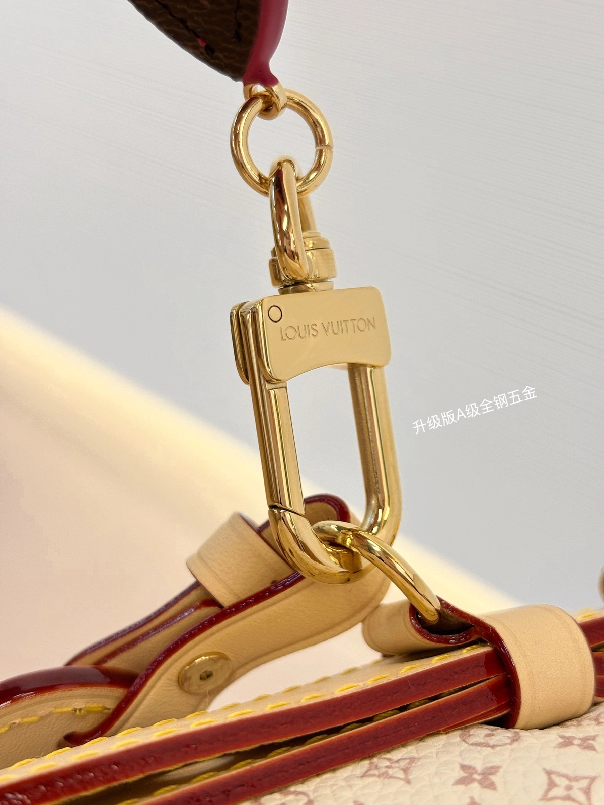 LV Low Key All In BB包包 沙丘色 單肩包M15130 實拍 細節 全鋼五金