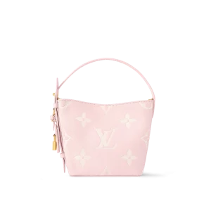 LV Low Key All In BB包包 雙粉色 單肩包M14356 實拍 正面