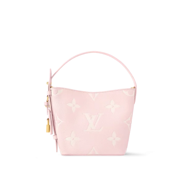 LV Low Key All In BB包包 雙粉色 單肩包M14356 實拍 正面