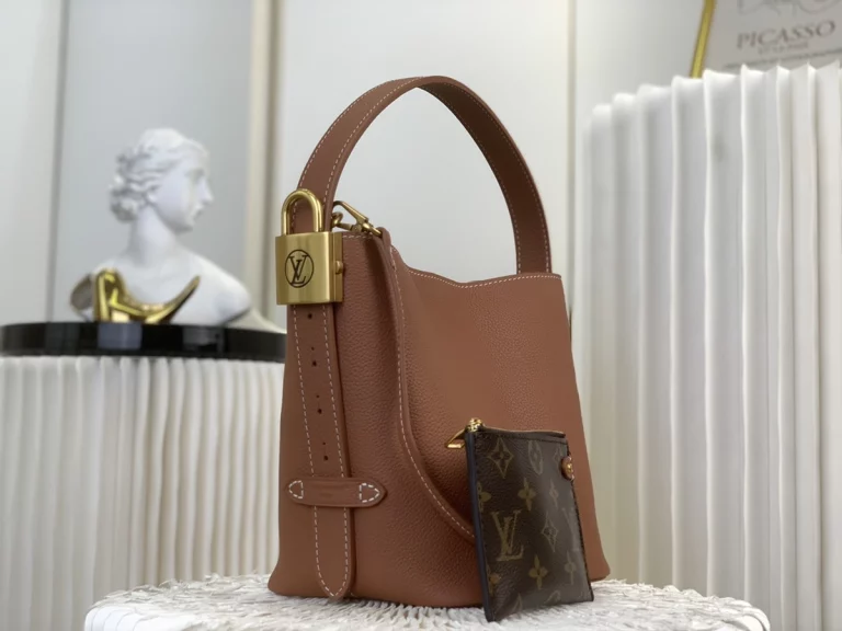 Click to view full screen LV Low Key All In BB 棕色M14416