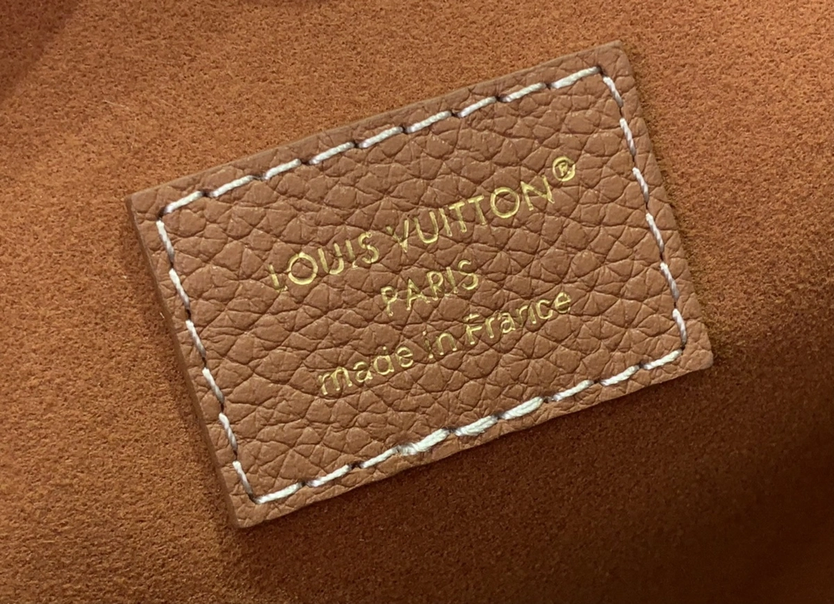 LV Low Key All In BB 棕色M14416 細節 實拍 LOGO
