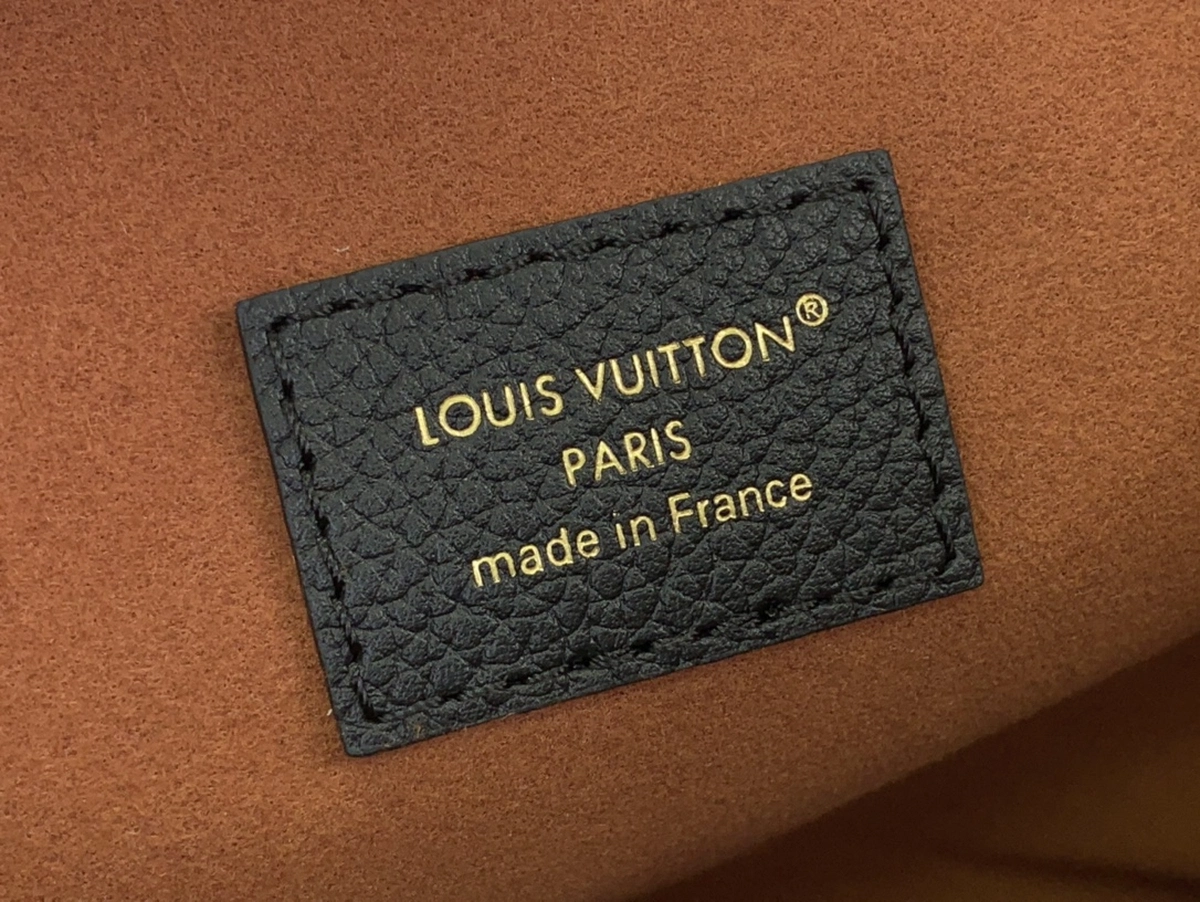 LV Low Key All In BB 黑色 M25543 實拍照片 細節 燙金 名牌