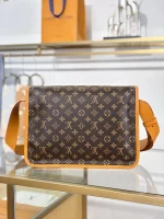 a貨包包 LV 老花色 單肩 斜背 郵差包 M14723 MB厰：圖片 6