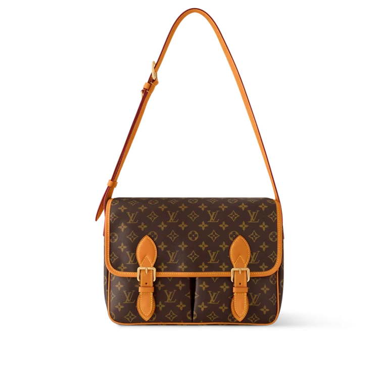 a貨包包 LV 老花色 單肩 斜背 郵差包 M14723首圖-1