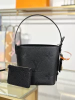 lv All In BB M13480 黑色 實拍 細節 側面