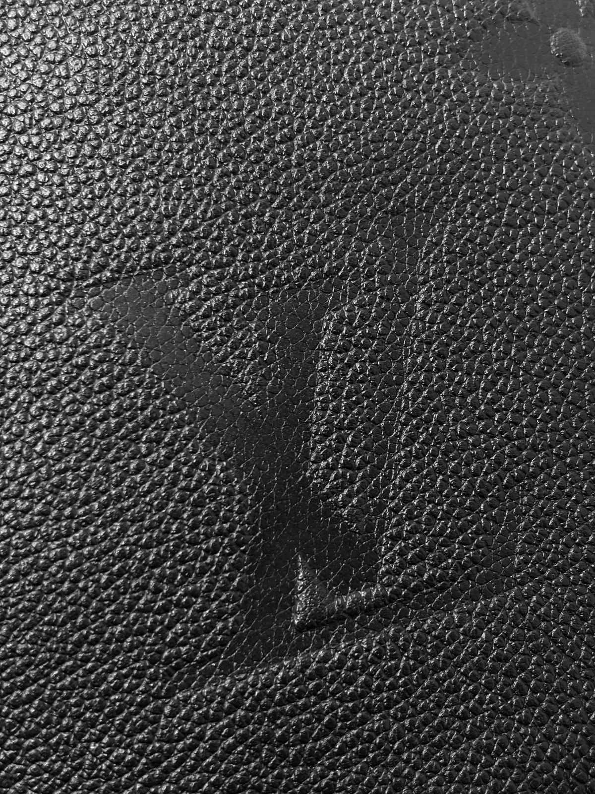 lv All In BB M13480 黑色 實拍 細節 材質放大