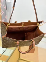 頂級a貨 LV OnTheGo 老花 單肩手提 托特包 M14235 實拍照片容量