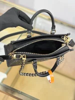 頂級a貨 LV OnTheGo 黑色壓花 單肩手提 托特包 M23640 實拍照片容量