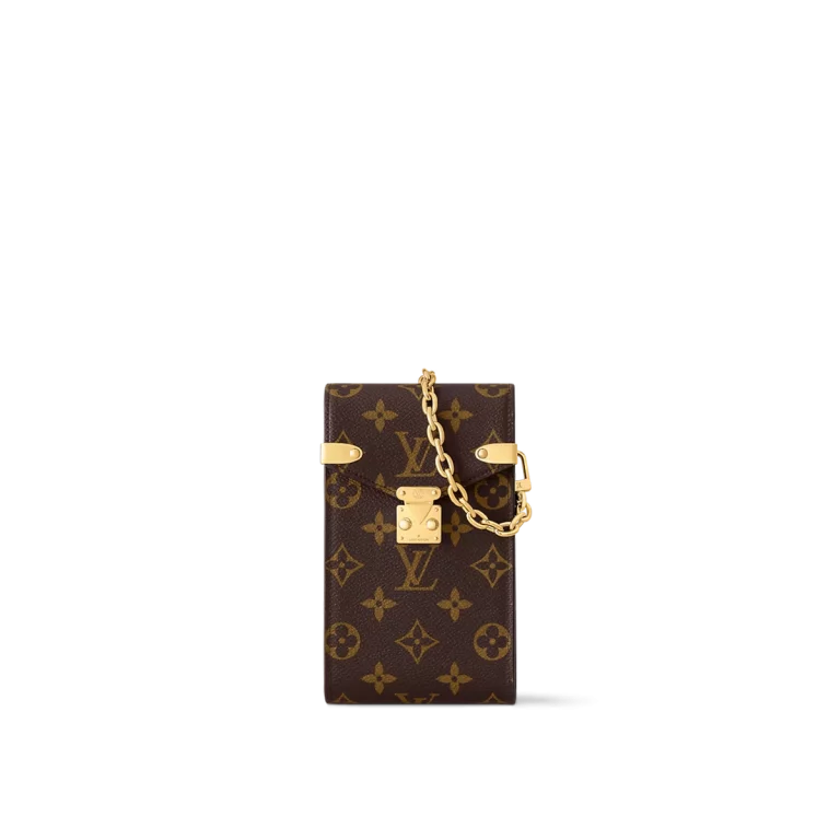 Click to view full screen 頂級高仿 LV Phone Pouch Métis 老花 鏈條 手機包M1357主圖