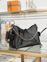 高仿包包LV CarryAll 黑色M24861 實拍照片 側面