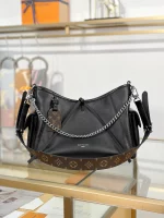 高仿包包LV CarryAll 黑色M24861 實拍照片 正面