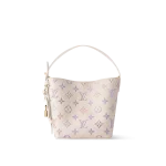 高仿包包 LV All In BB 漸變奶油色 單肩斜挎 水桶包 M25673 主圖