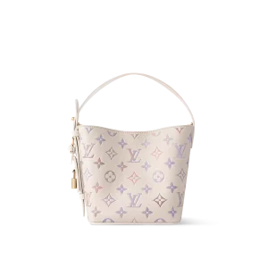 高仿包包 LV All In BB 漸變奶油色 單肩斜挎 水桶包 M25673 主圖