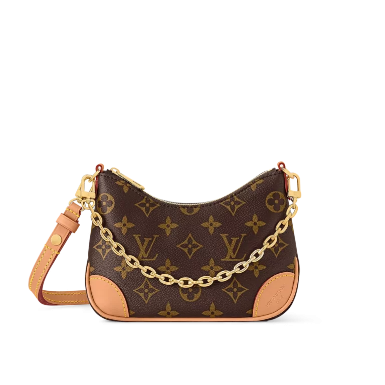 Click to view full screen 高仿包包 LV Boulogne 老花 鏈條單肩 小牛角包 M25519 主圖