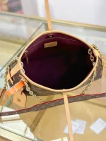 高仿包包 LV CarryAll BB 老花色 單肩斜挎包 M13014 實拍照片容量