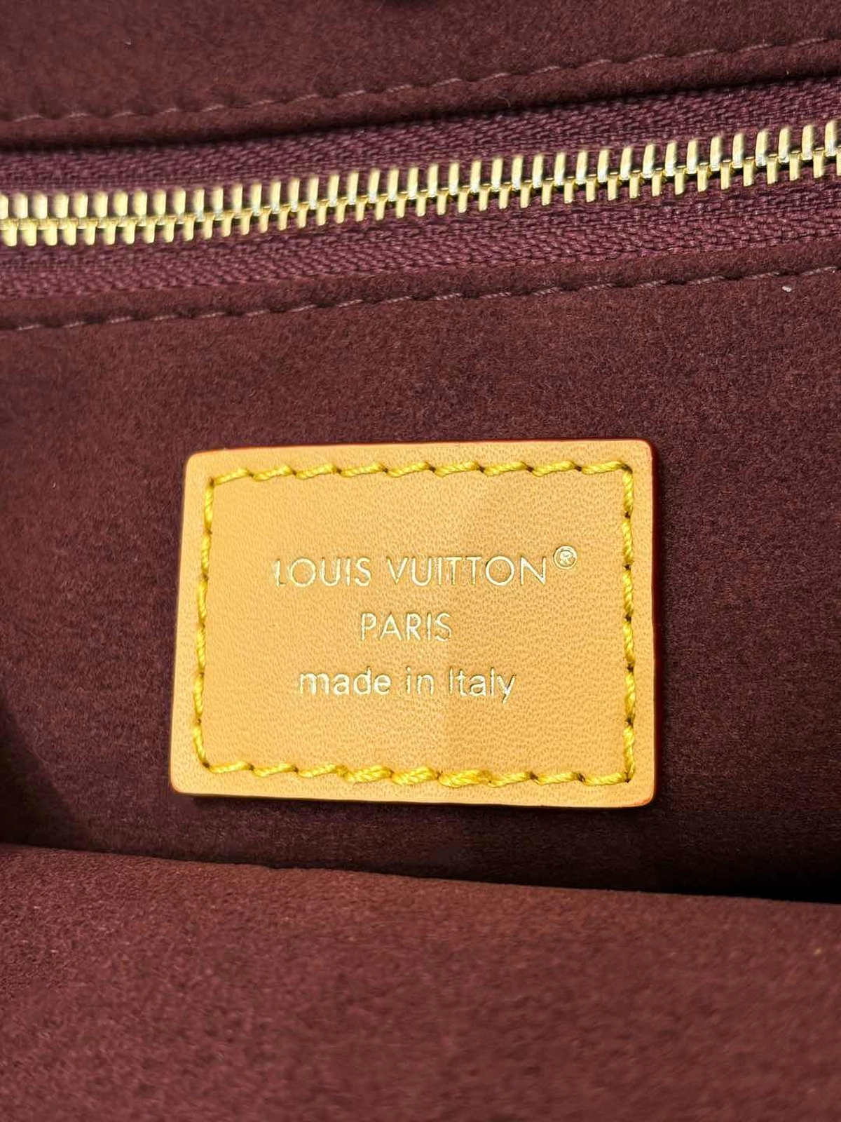 高仿包包 LV CarryAll BB 老花色 單肩斜挎包 M13014 實拍細節LOGO