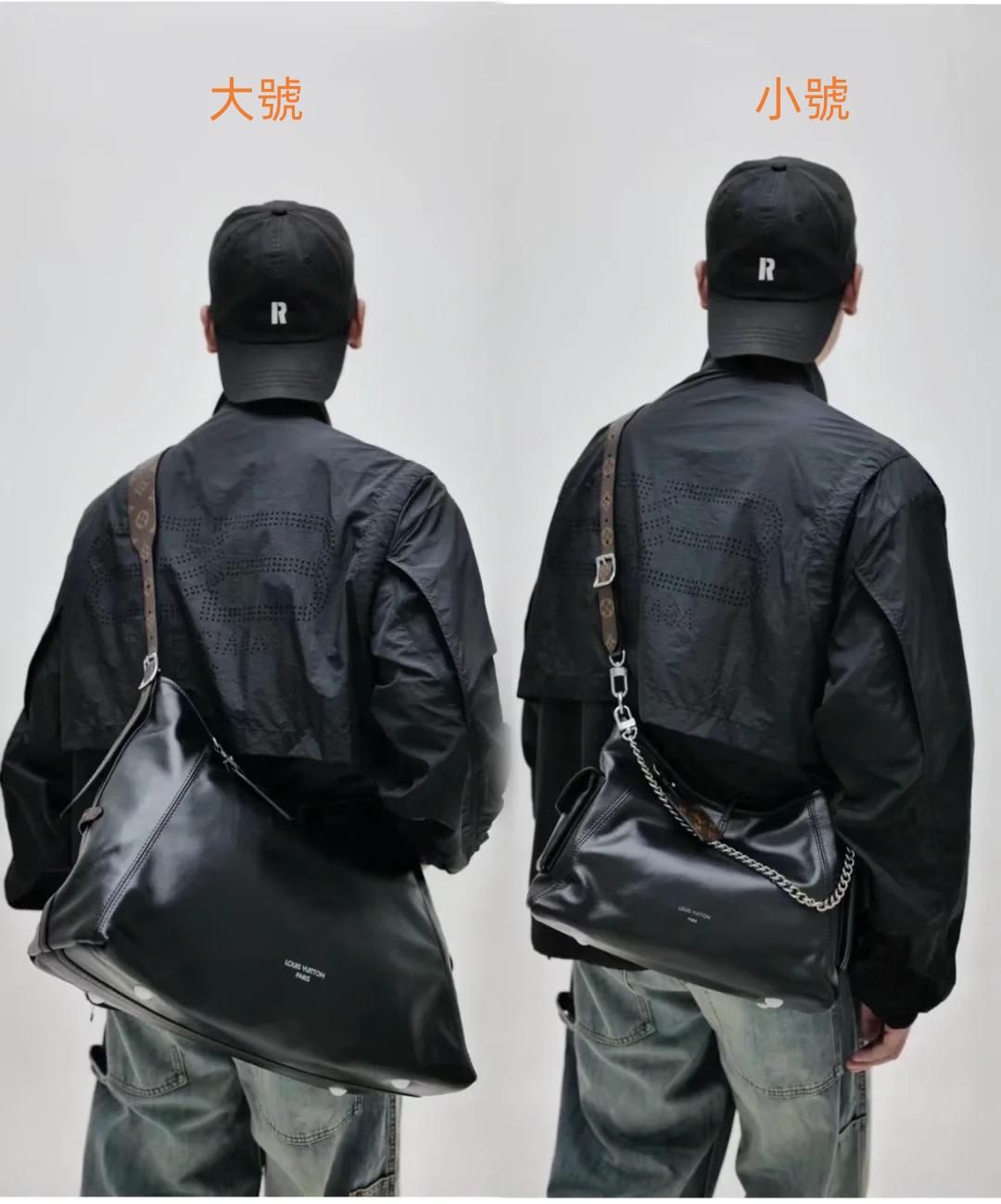 高仿包包 LV CarryAll Cargo Vibe PM 上身 穿搭2