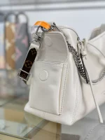 高仿包包 LV CarryAll Cargo Vibe PM 香草色 M12919 實拍照片 口袋