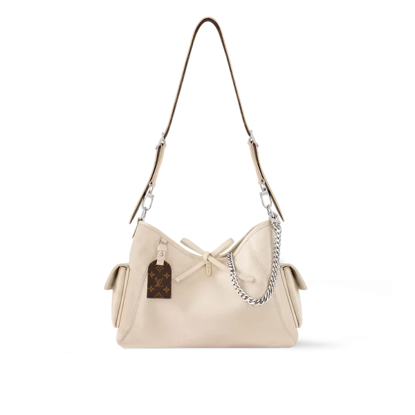 高仿包包 LV CarryAll Cargo Vibe PM 香草色 M12919-19