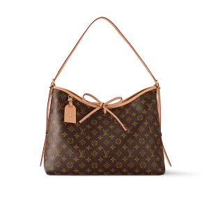 高仿包包 LV CarryAll MM 老花色 單肩斜挎包 M46197首圖-1