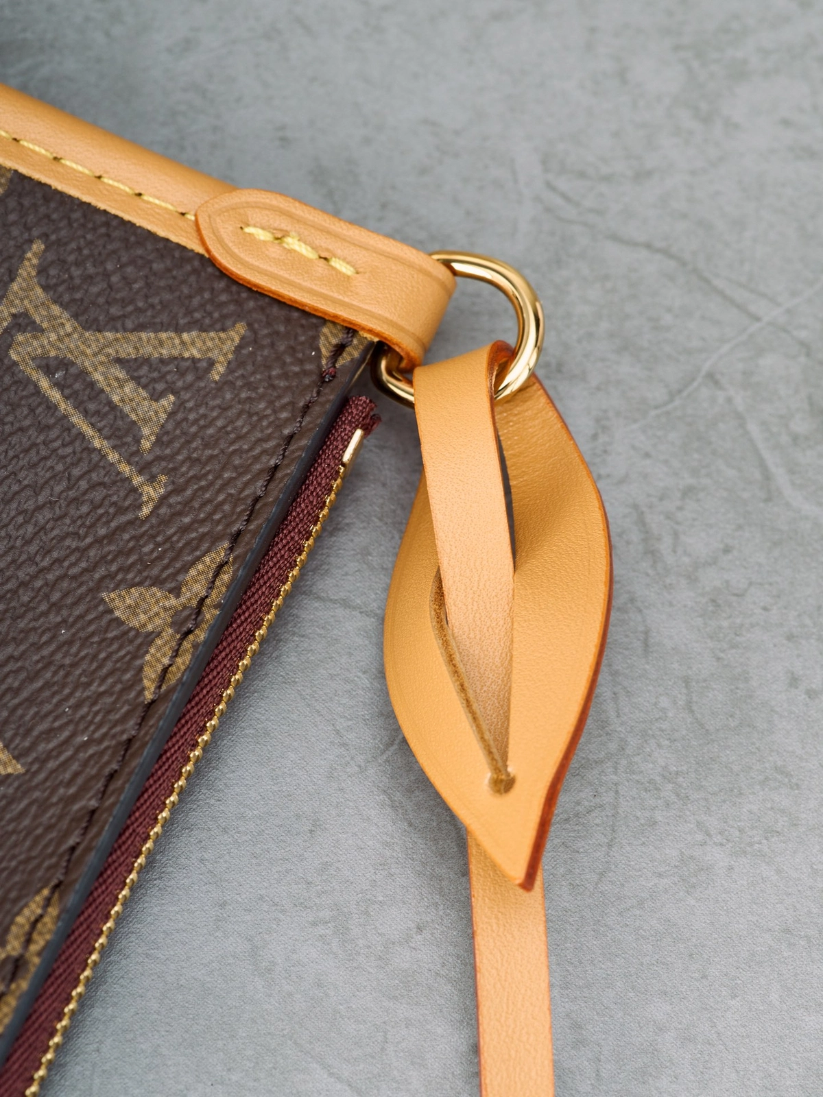 高仿包包 LV CarryAll PM 老花色 單肩斜挎包 M46203 實拍細節針綫