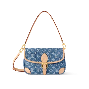 高仿包包 LV Diane法棍包 丹寧牛仔布 M13070-19