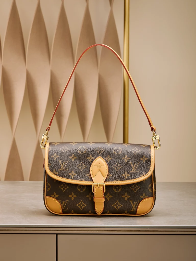 高仿包包 LV Diane法棍包 老花 M45985 實拍照片 正面