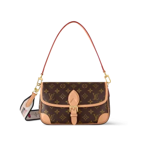 高仿包包|LV Diane法棍 老花 單肩斜挎包 M45985 MB厰