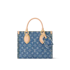 高仿包包|LV OnTheGo 丹寧牛仔布 托特包 M14633 MB厰