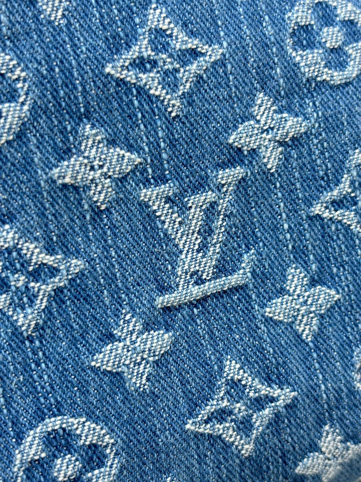 高仿包包 LV On TheGo PM 牛仔布 M14633 實拍照片細節