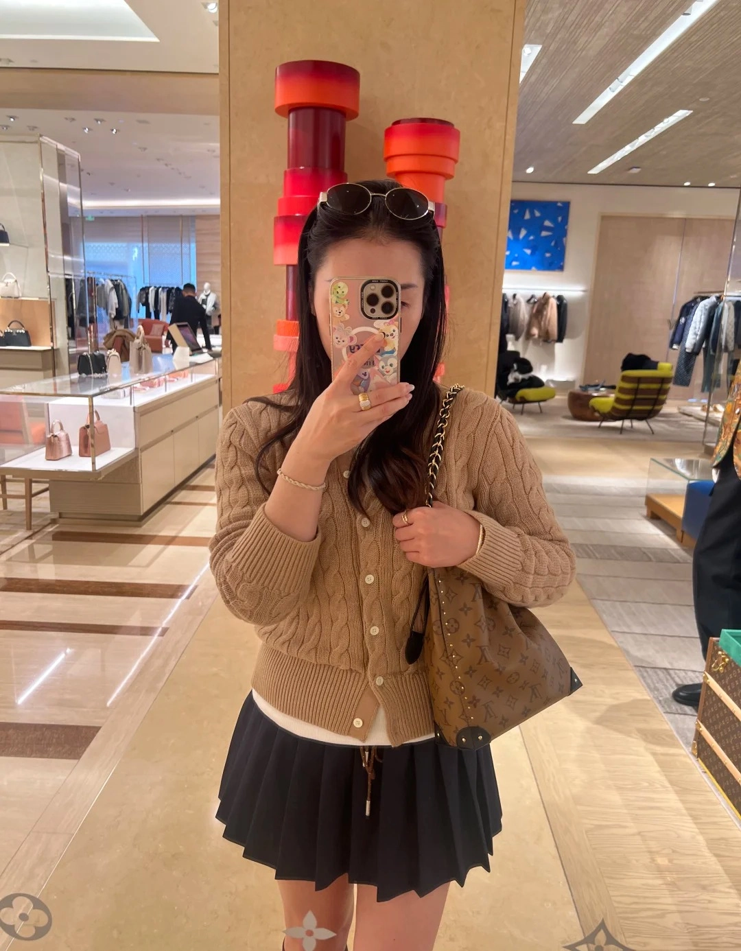 高仿包包 lv Noé Trunk PM 上身穿搭