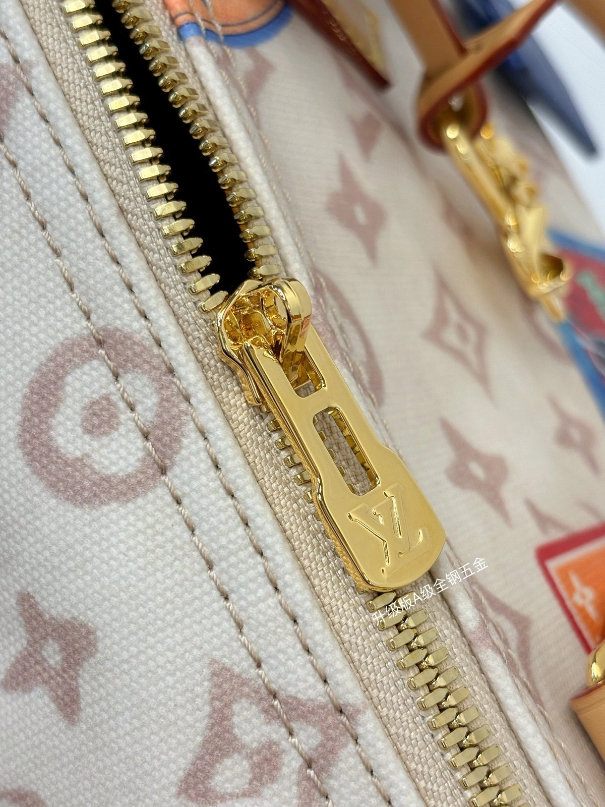 高仿精品 LV Speedy30 手提斜背 旅行包 M14587 實拍細節全鋼五金拉鏈