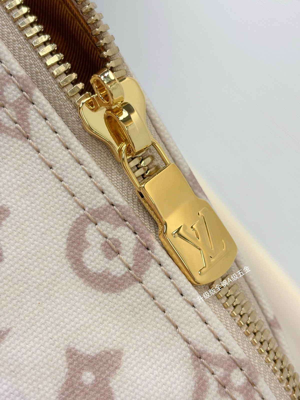 高仿精品 LV Speedy45 手提單肩 旅行包 M14736 實拍細節全鋼五金拉鏈頭