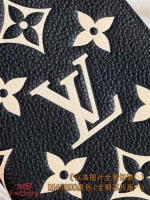 原单高仿 LV 黑色 壓花 卡片 對摺護照夾 M46290 實拍照片印花