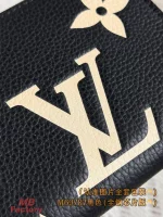 超級高仿 LV ZIPPY 黑色 壓花 短款拉鏈 零錢包 M69787 實拍照片細節