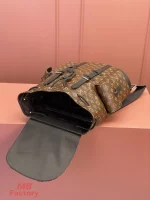 高仿奢侈品 LV Christopher MM 老花 印花 中號雙肩 後背包 M43735 實拍照片容量