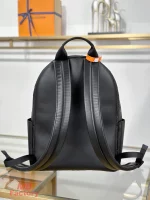 高仿奢侈品 LV Discovery 黑色 壓花 雙肩 後背包 M46553 實拍照片背面